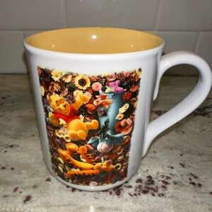 Disney Store Ceramic Winnie the Pooh & Friends Large Coffee Tea Mug